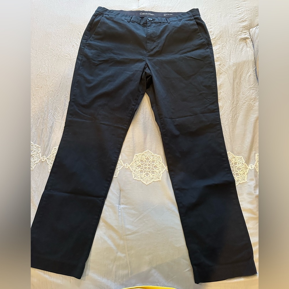 Men’s Calvin Klein black pants